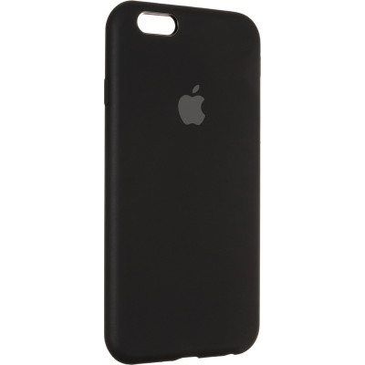Чехол-силикон оригинал Soft Matte iPhone 6 / 6S Black