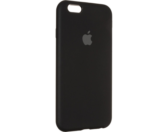 Чехол-силикон оригинал Soft Matte iPhone 6 / 6S Black