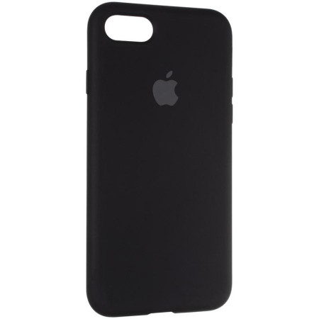 Чехол-силикон оригинал Full Cover Soft Matte iPhone 7/ 8/ SE2 Black