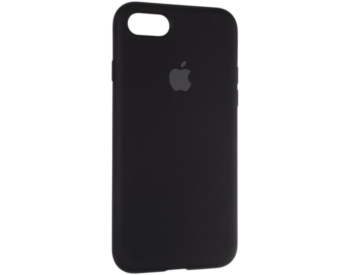 Чохол-силікон оригінал Full Cover Soft Matte iPhone 7/ 8/ SE2 Black