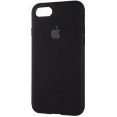 Чехол-силикон оригинал Full Cover Soft Matte iPhone 7/ 8/ SE2 Black