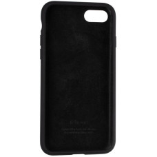 Чехол-силикон оригинал Full Cover Soft Matte iPhone 7/ 8/ SE2 Black