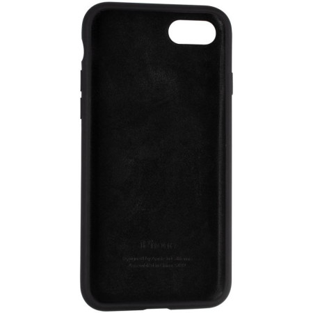 Чехол-силикон оригинал Full Cover Soft Matte iPhone 7/ 8/ SE2 Black