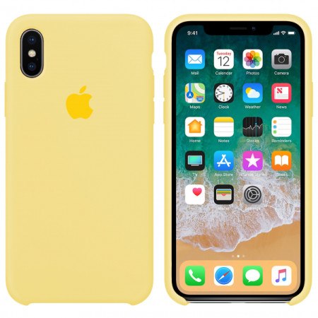 Чехол-силикон оригинал Soft Matte iPhone 7 / 8 Mellow Yellow