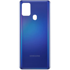 Задняя панель корпуса для Samsung A217 Galaxy A21s, синяя (Класс B)