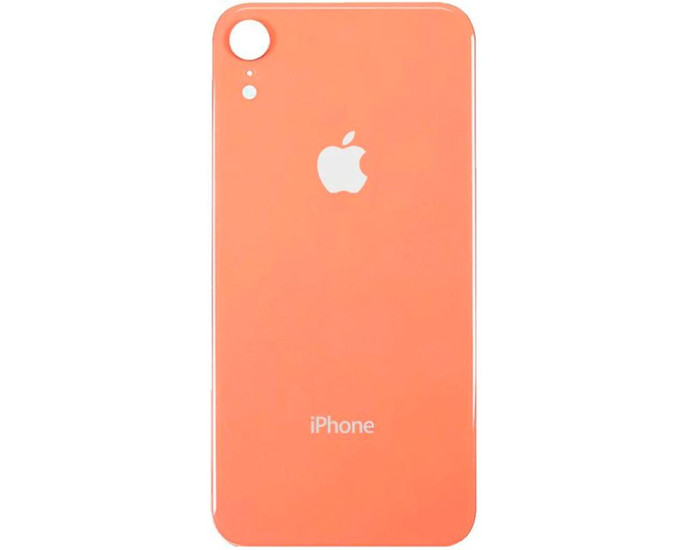 Задняя панель корпуса Apple iPhone XR, оранжевая