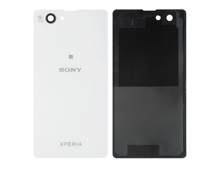Задняя панель корпуса для Sony D5503 Xperia Z1 Compact Mini, белая