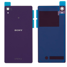 Задня панель корпуси для Sony D6502 Xperia Z2, D6503 Xperia Z2, фіолетова