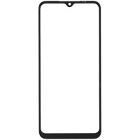 Стекло фронтальное с OCA пленкой Xiaomi Redmi 9A/9AT/9C/Poco C3/10A, черное (Класс А)