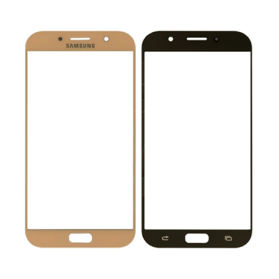 Скло фронтальне Samsung A720F A7 2017, Рожеве
