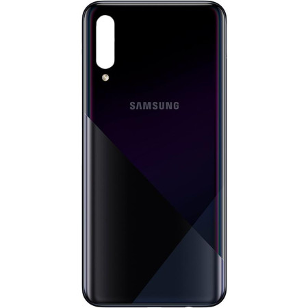 Задняя панель корпуса для Samsung A307F Galaxy A30s 2019, черная (Класс А)