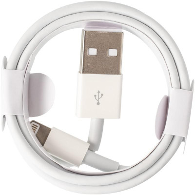 Кабель USB Apple Foxconn Lightning 1m (1.1A)  (тех.пак)