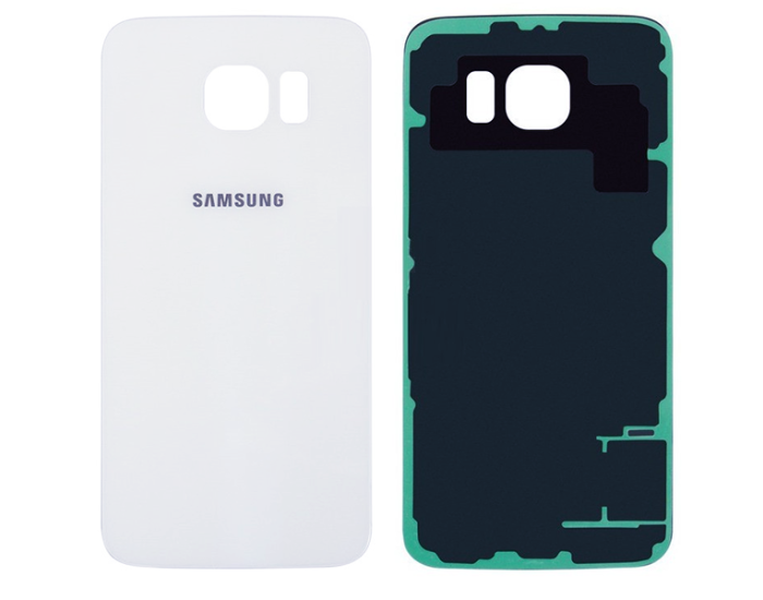 Задняя крышка для Samsung G920F Galaxy S6, белая
