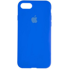 Чехол-силикон оригинал Full Cover Soft Matte iPhone 7 / 8 Sapphire Blue