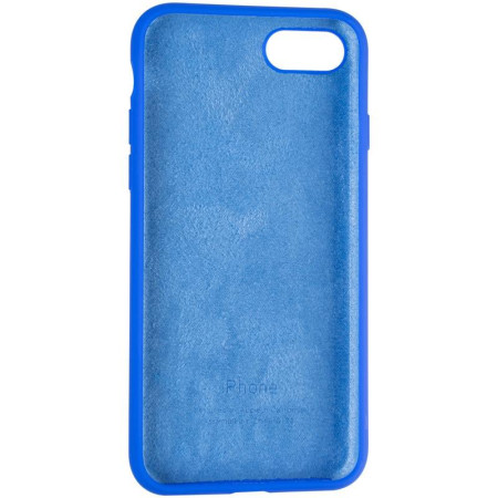 Чехол-силикон оригинал Full Cover Soft Matte iPhone 7 / 8 Sapphire Blue
