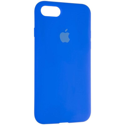 Чехол-силикон оригинал Full Cover Soft Matte iPhone 7 / 8 Sapphire Blue