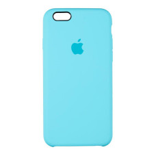Чехол-силикон оригинал Soft Matte iPhone 6 Plus Light Blue (Класс B)