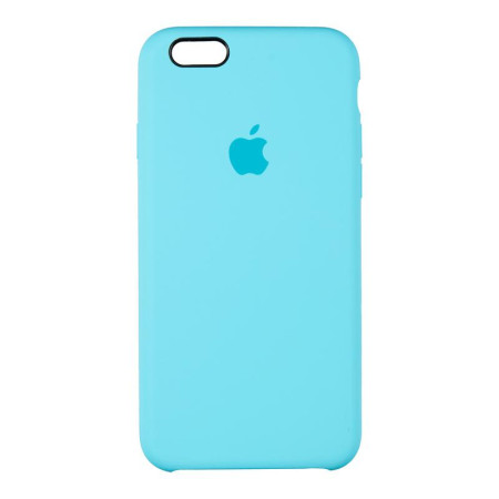 Чехол-силикон оригинал Soft Matte iPhone 6 Plus Light Blue (Класс C)
