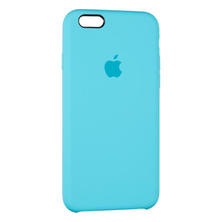 Чехол-силикон оригинал Soft Matte iPhone 6 Plus Light Blue (Класс C)