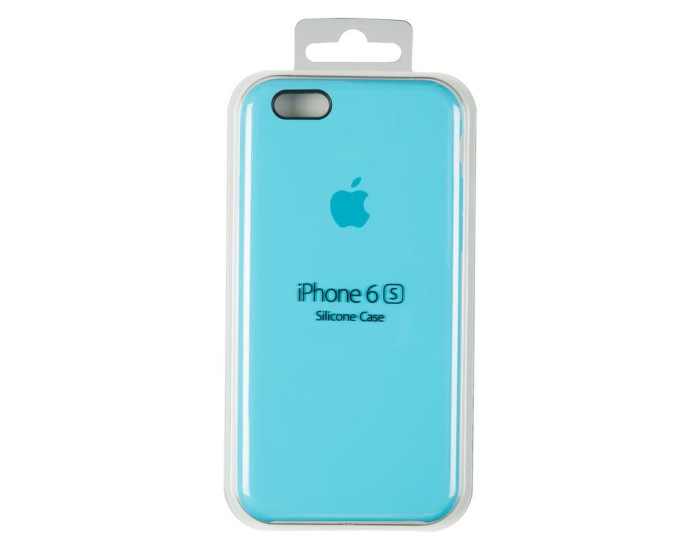 Чехол-силикон оригинал Soft Matte iPhone 6 Plus, Light blue