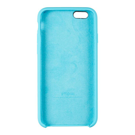 Чехол-силикон оригинал Soft Matte iPhone 6 Plus Light Blue (Класс C)