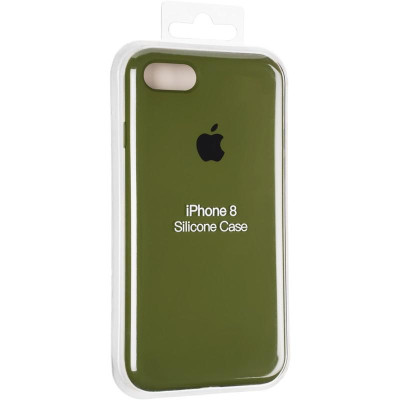 Чехол-силикон оригинал Full Cover Soft Matte iPhone 7 / 8 Pinery Green