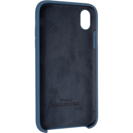 Чехол-силикон оригинал Soft Matte iPhone 6 Plus Dark Blue