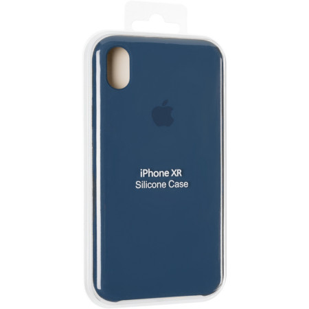 Чехол-силикон оригинал Soft Matte iPhone 6 Plus Dark Blue