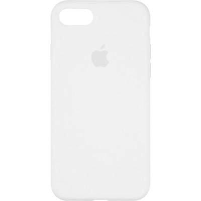 Чехол-силикон оригинал Full Cover Soft Matte iPhone 7 / 8 / SE2 White