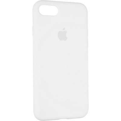 Чехол-силикон оригинал Full Cover Soft Matte iPhone 7 / 8 / SE2 White