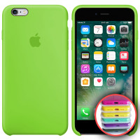 Чехол-силикон оригинал Full Cover Soft Matte iPhone 7 / 8 Lime Green