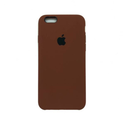Чехол-силикон оригинал Soft Matte iPhone 6 / 6S Brown