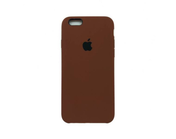 Чехол-силикон оригинал Soft Matte iPhone 6 / 6S Brown