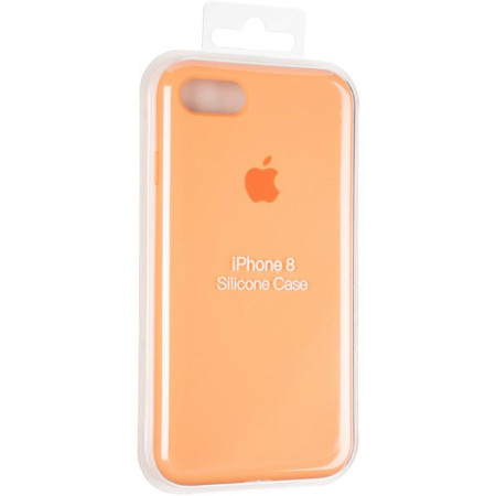 Чехол-силикон оригинал Full Cover Soft Matte iPhone 7 / 8 Papaya