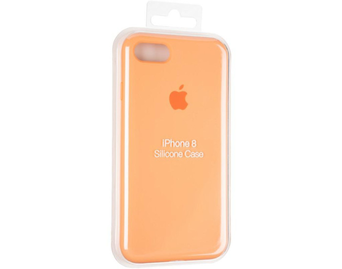 Чехол-силикон оригинал Full Cover Soft Matte iPhone 7 /8 /SE2, Papaya