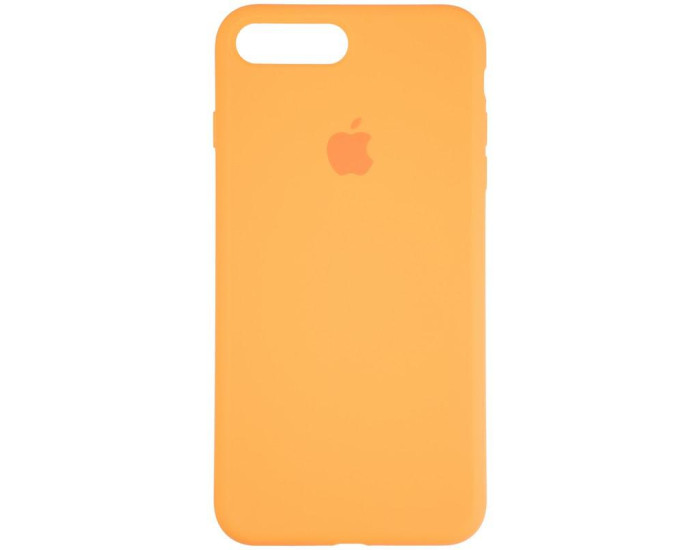 Чехол-силикон оригинал Full Cover Soft Matte iPhone 7 Plus /8 Plus, Papaya