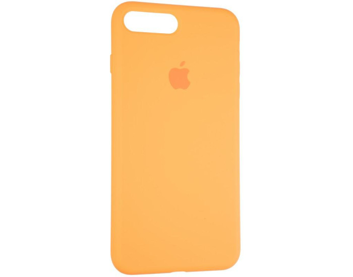 Чехол-силикон оригинал Full Cover Soft Matte iPhone 7 Plus /8 Plus, Papaya