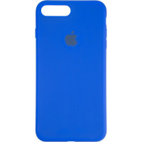 Чехол-силикон оригинал Full Cover Soft Matte iPhone 7 Plus / 8 Plus Sapphire Blue