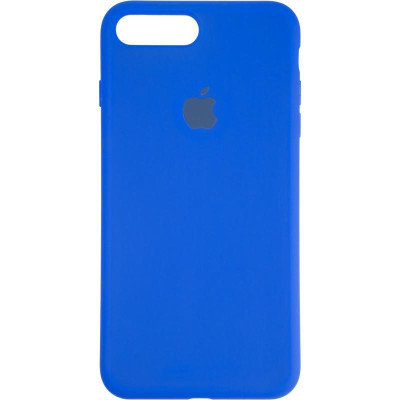 Чохол-силікон оригінал Full Cover Soft Matte iPhone 7 Plus / 8 Plus Sapphire Blue