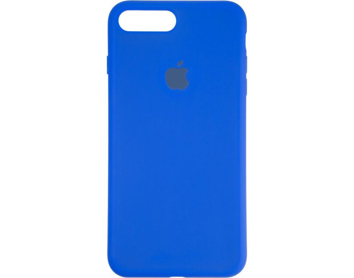 Чехол-силикон оригинал Full Cover Soft Matte iPhone 7 Plus /8 Plus, Sapphire blue