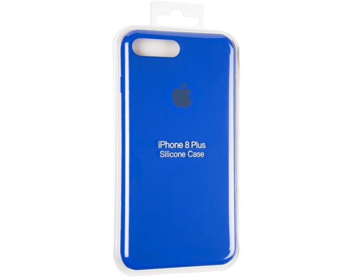 Чехол-силикон оригинал Full Cover Soft Matte iPhone 7 Plus /8 Plus, Sapphire blue