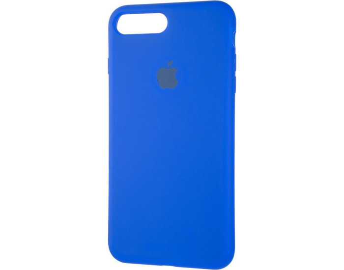 Чехол-силикон оригинал Full Cover Soft Matte iPhone 7 Plus /8 Plus, Sapphire blue