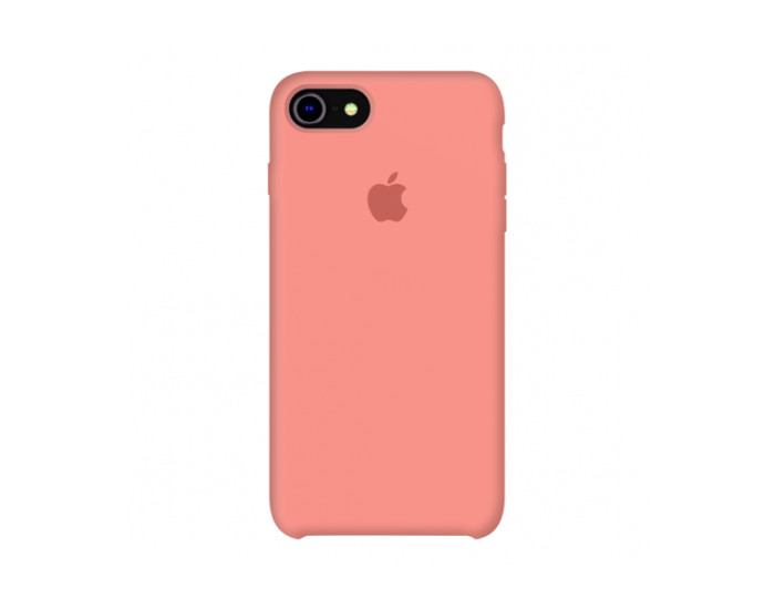Чехол-силикон оригинал Soft Matte iPhone 7 /8 /SE2, Begonia red