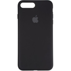 Чехол-силикон оригинал Full Cover Soft Matte iPhone 7 Plus / 8 Plus Black