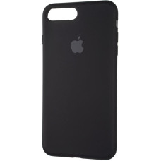 Чехол-силикон оригинал Full Cover Soft Matte iPhone 7 Plus / 8 Plus Black