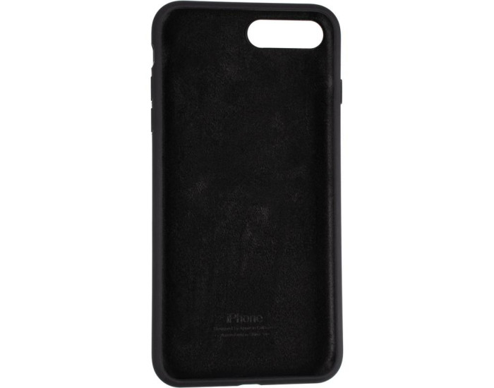 Чехол-силикон оригинал Full Cover Soft Matte iPhone 7 Plus / 8 Plus Black