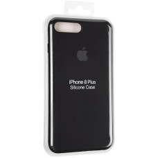 Чехол-силикон оригинал Full Cover Soft Matte iPhone 7 Plus / 8 Plus Black