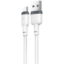 Кабель USB XO NB208 Type-C (1m) (Белый/White)