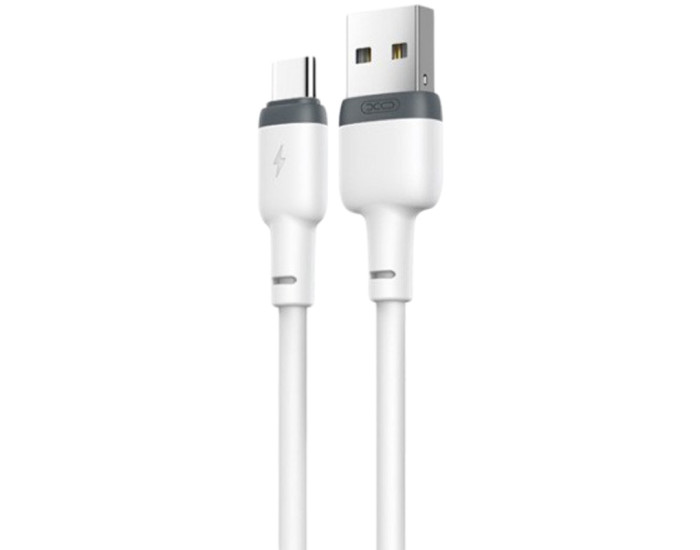 Кабель USB XO NB208 USB to Type-C (1m) White