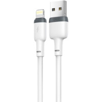 Кабель USB XO NB208 Lightning (1m) (Белый/White)